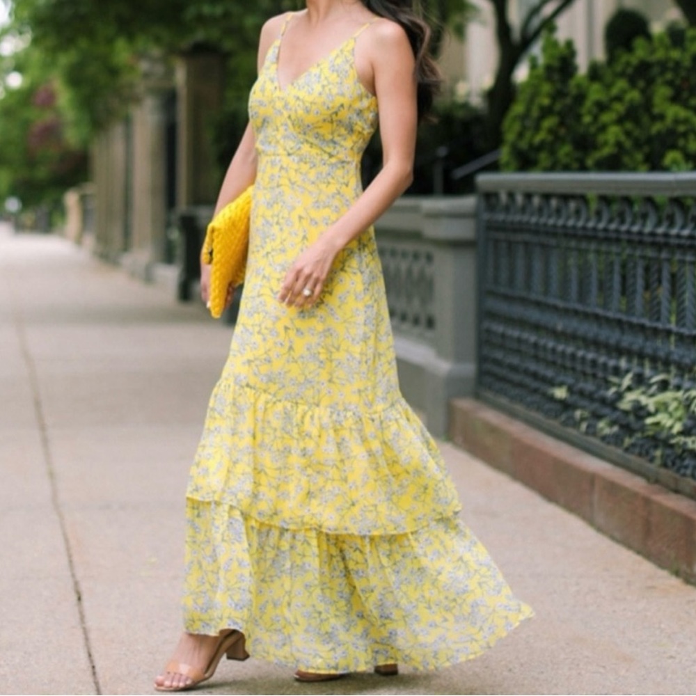 Banana Republic Tiered Maxi Dress